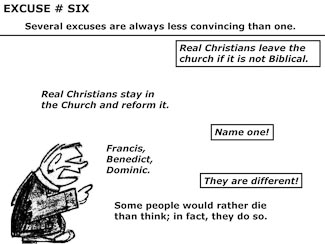 21 Poor Excuses for Leaving the Church Slide 8