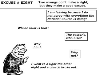 21 Poor Excuses for Leaving the Church Slide 10