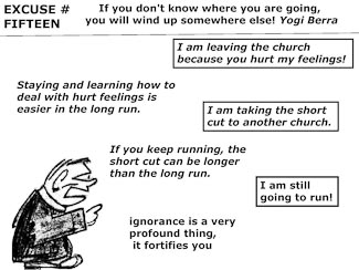 21 Poor Excuses for Leaving the Church Slide 17